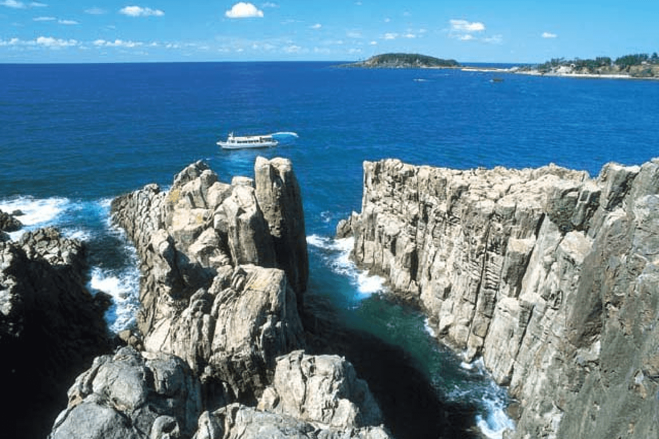 Tojinbo Cliffs