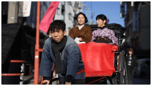 A tour of Asakusa onboard a rickshaw (Ebisuya)