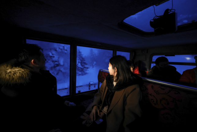 Yokoteyama Shibutoge Ski Resort Snow monster Night tour