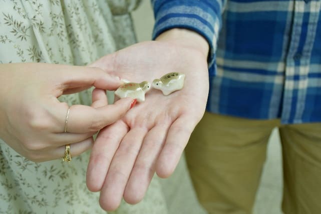 We grew quite fond of our little ceramic turtles.