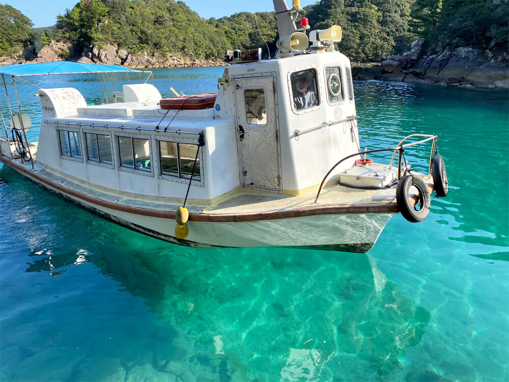 Tatsukushi glass boat