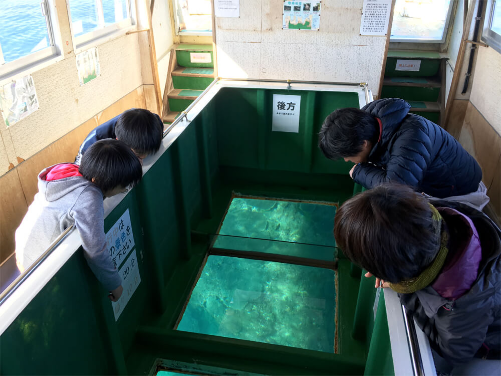 Tatsukushi glass boat