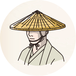編み笠