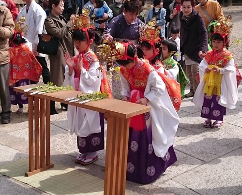 道明寺天満宮 菜種御供大祭