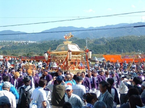 建水分神社 秋祭(御神輿渡御祭)