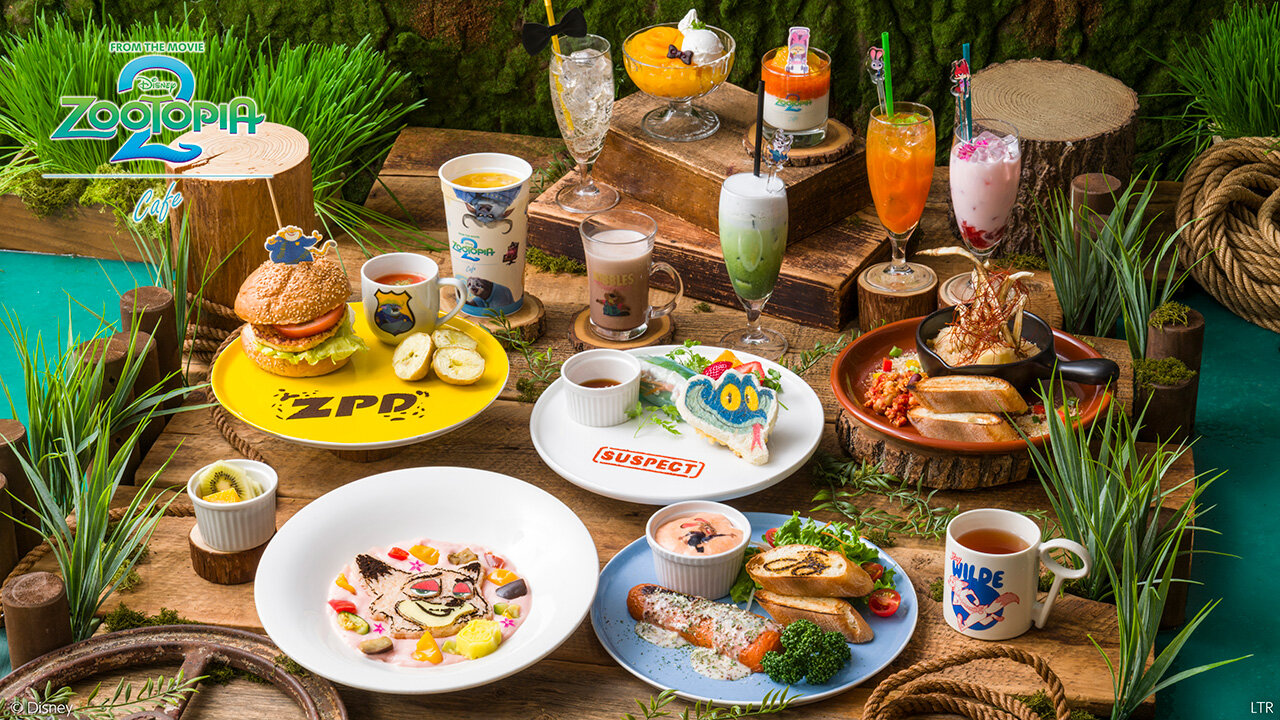 iwafu - 「ズートピア2」OH MY CAFE｜関西 大阪｜日本期間限定文化旅行