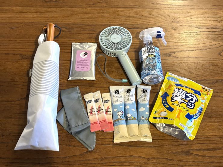 【万博×暑さ対策】日差し・汗・熱中症も怖くない！持っていきたいおすすめグッズ5選