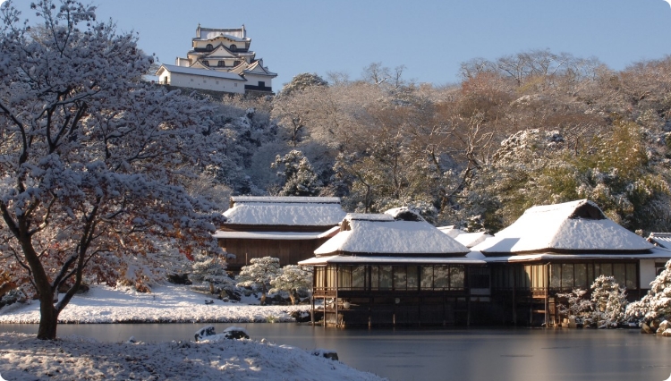 玄宮園(冬)