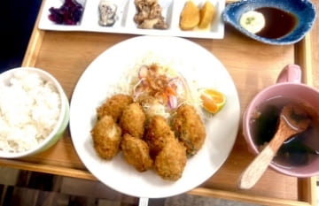 食事処かましま カキフライ