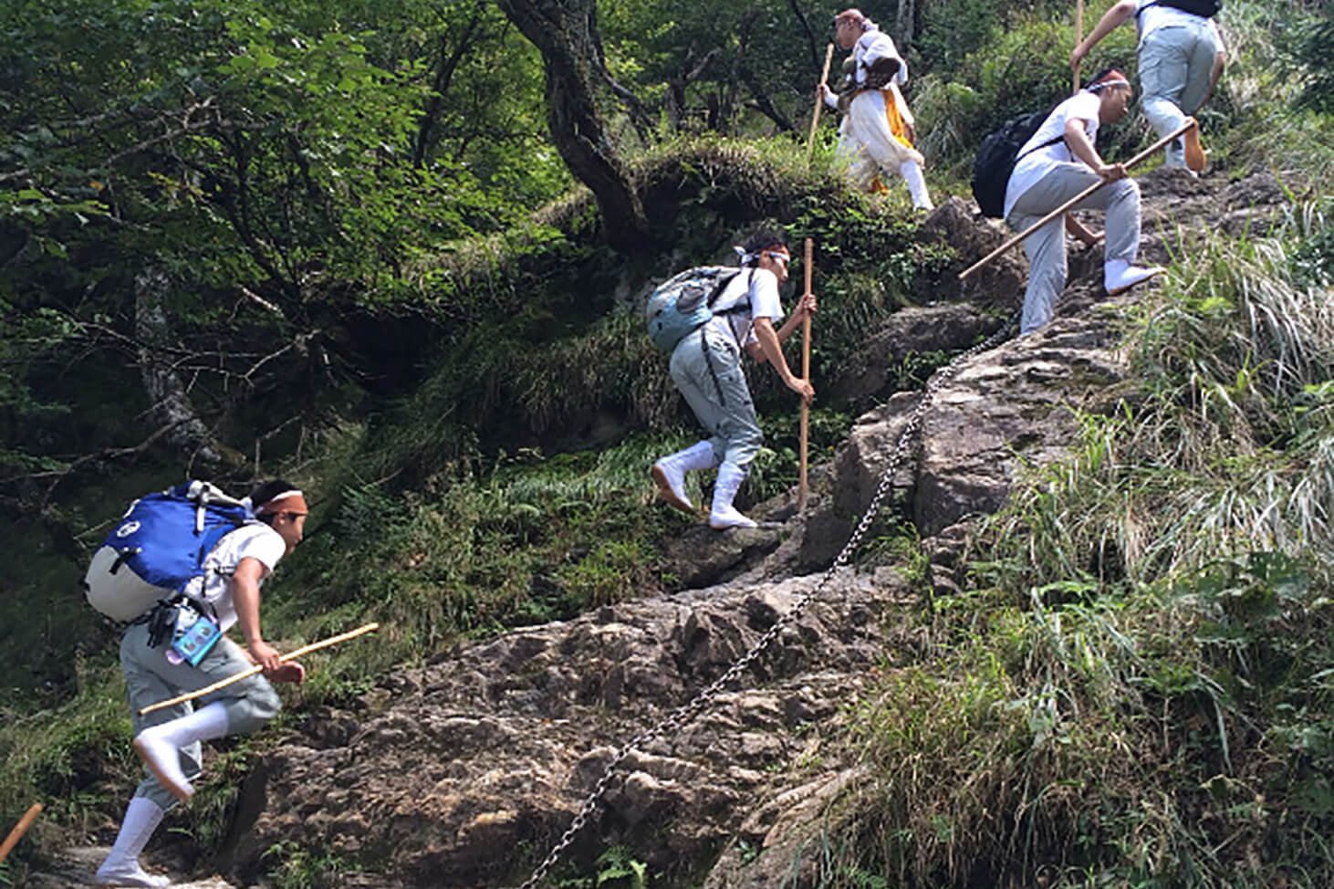 山伏装束着衣による修験道入門