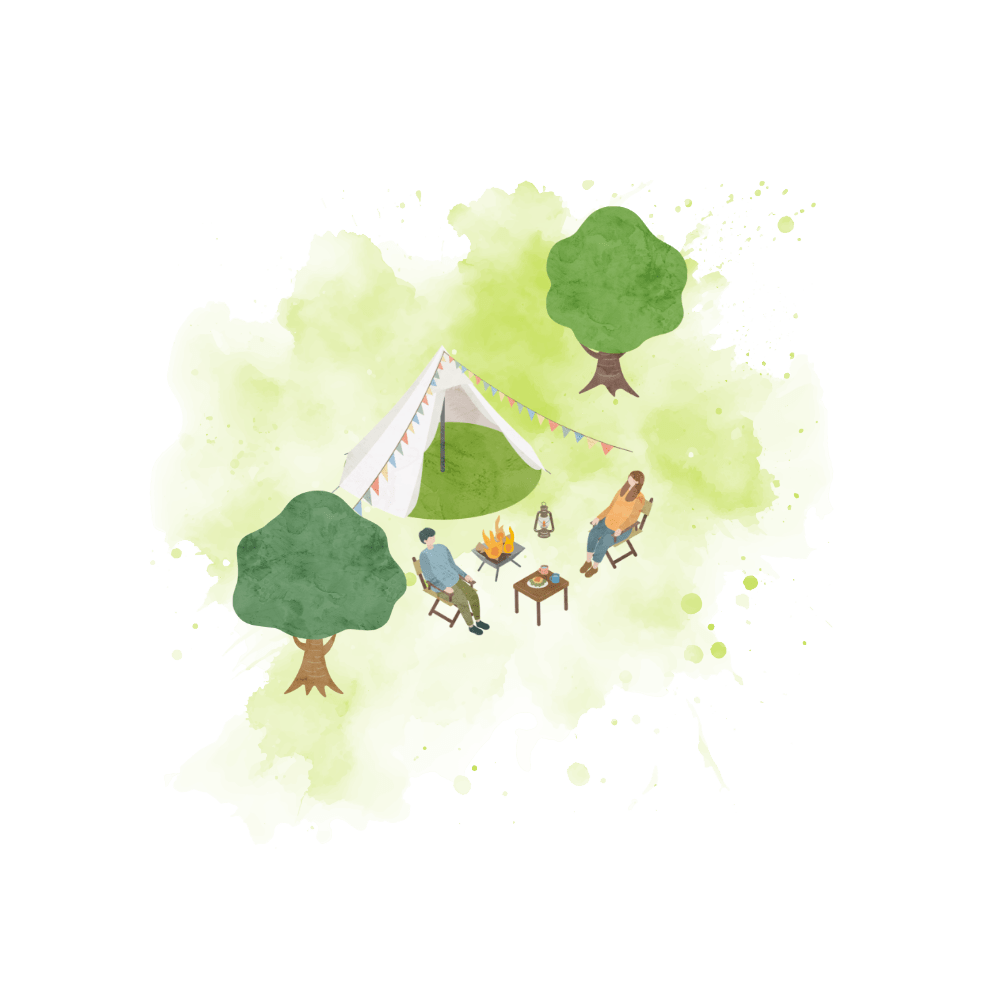 متسلقون يسيرون على طول قمة جبل صيفي