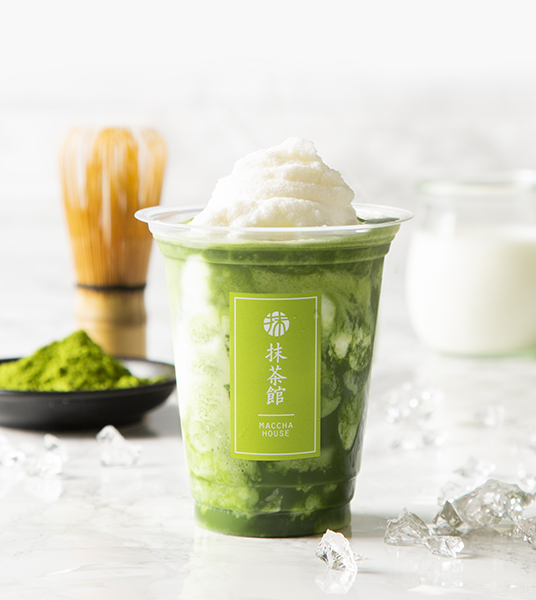 抹茶館なんばウォーク店「宇治抹茶フローズン」