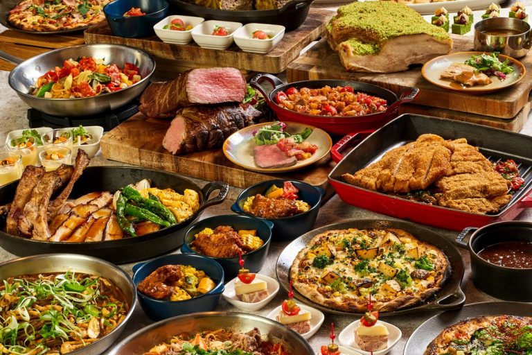 Hotel Viskio Osaka: “All-You-Can-Eat Italian Buffet Featuring Hearty Meat Dishes and Summer Vegetables”