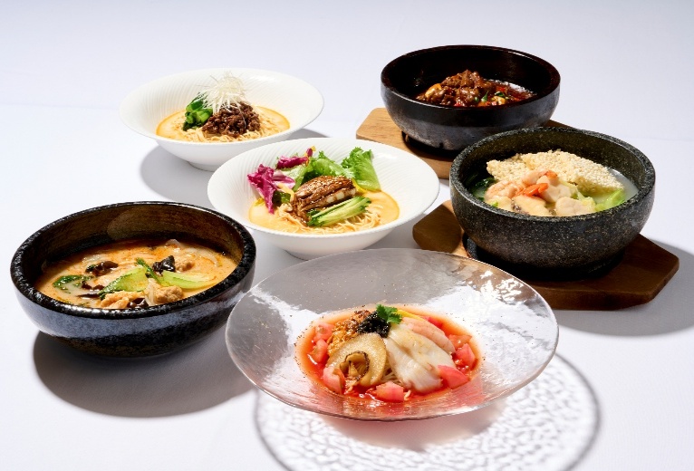 帝国ホテル 大阪 23階 ジャスミンガーデン「清涼冷麺と旨辛石焼フェア」