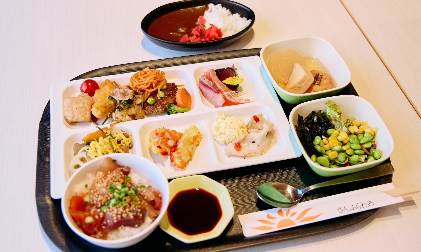 さんふらわあのビュッフェの醍醐味の画像