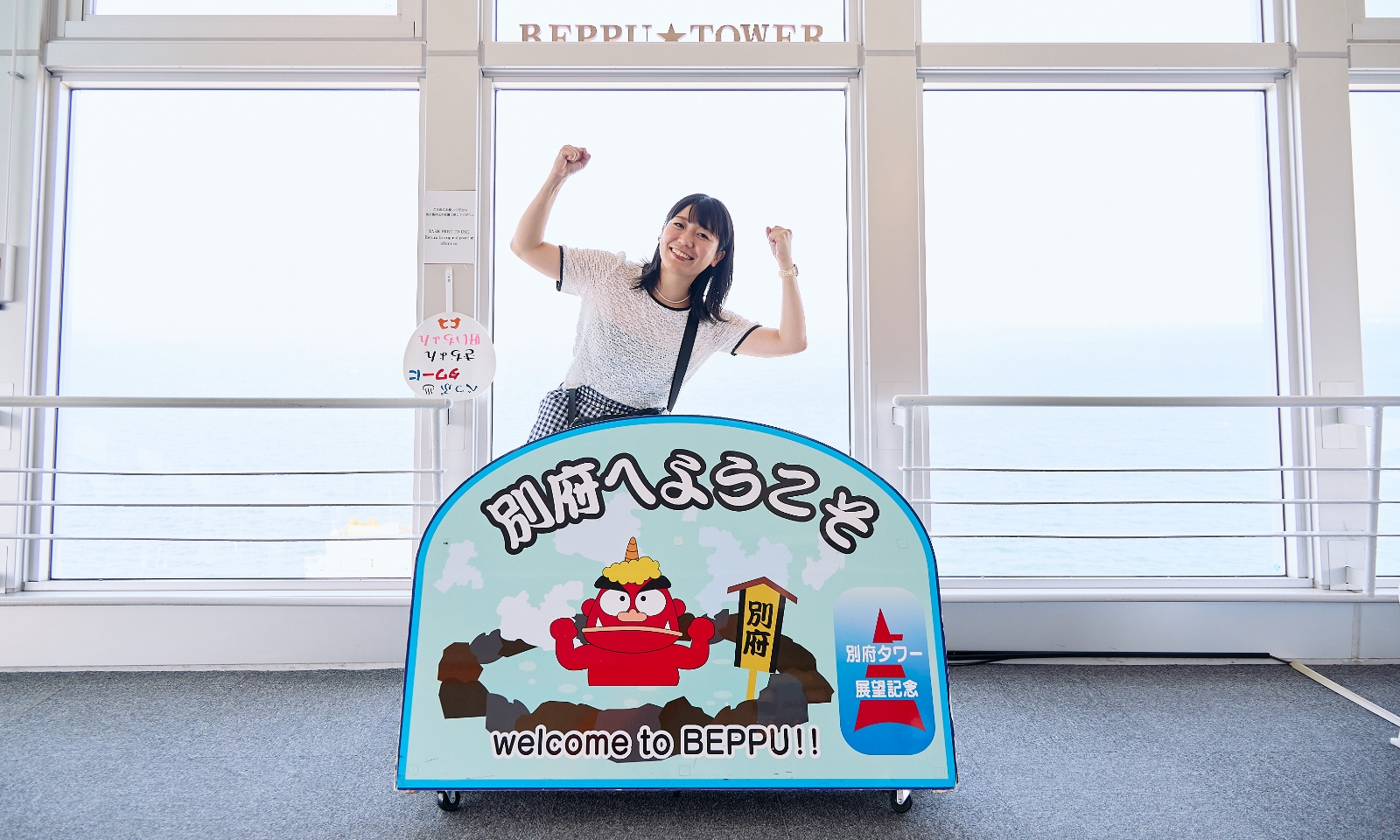展望台は360度のパノラマ眺望！もちろんフォトスポットも