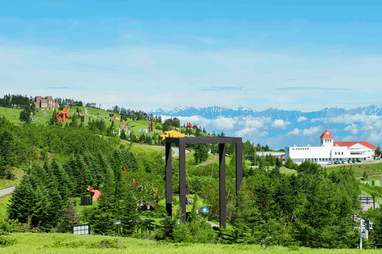 美ヶ原高原美術館 絶景アート散策