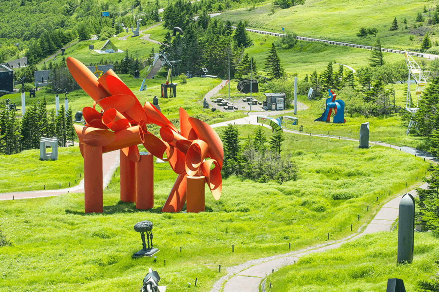 美ヶ原高原美術館 絶景アート散策